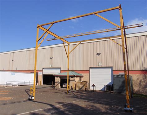 Rigid Lifelines Portable Box Frame Fall Protection System